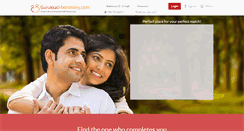 Desktop Screenshot of gurukkalmatrimony.com